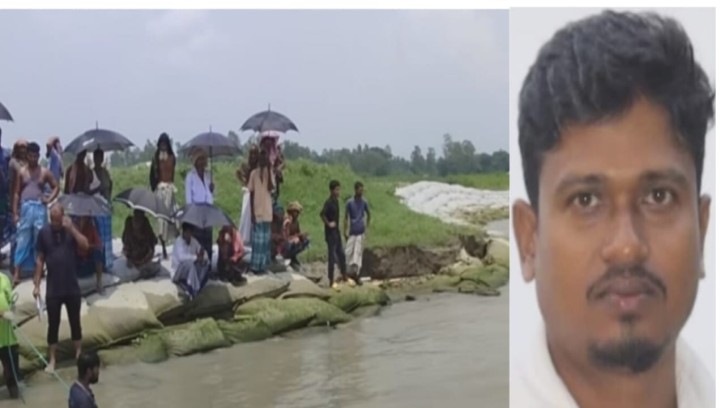 ২৭ ঘন্টা পর পদ্মার তলদেশ থেকে প্রকৌশলীর মরদেহ উদ্ধার