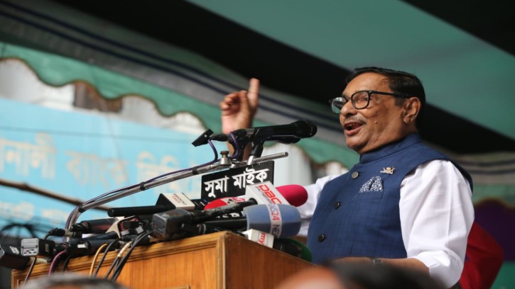 আন্দোলনে ব্যর্থ বিএনপি এখন শোকের মিছিল করছে : কাদের