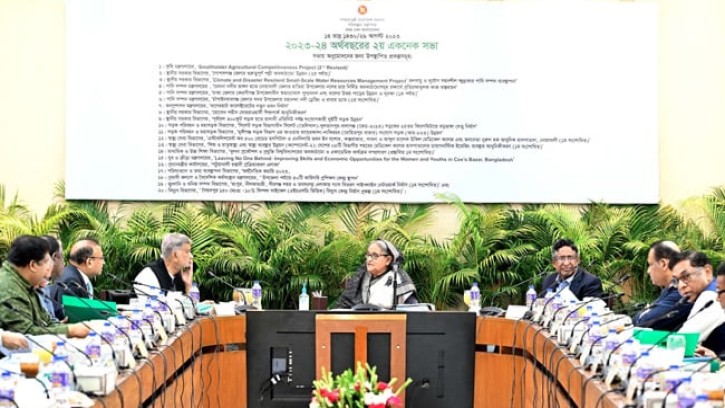 একনেকে ১৫ হাজার কোটি টাকার ২০টি প্রকল্প অনুমোদন