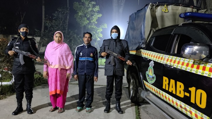তিন মাদক ব্যবসায়ীকে গ্রেপ্তার করেছে র‌্যাব-১০