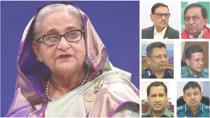 শেখ হাসিনাসহ ৭ জনের বিরুদ্ধে হত্যা মামলা