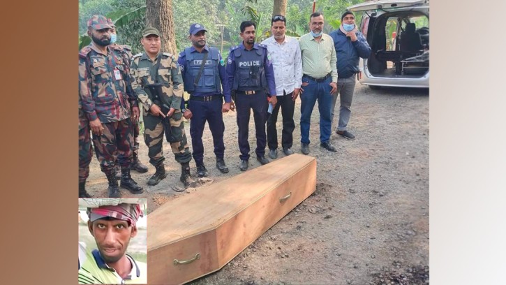 তিন মাস পর সোনামসজিদ সীমান্তে যুবকের মরদেহ ফেরত দিল বিএসএফ