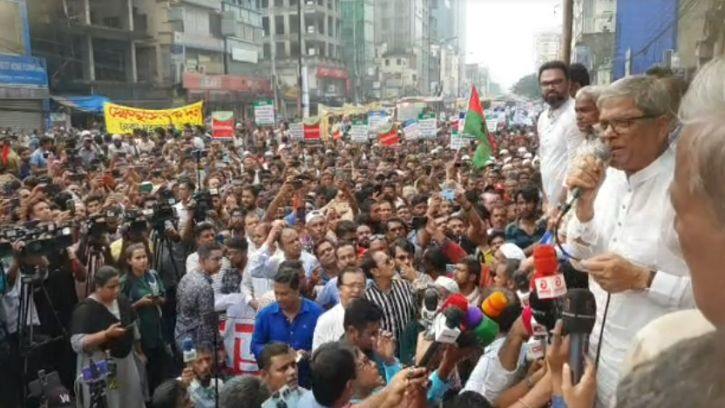 গণতন্ত্র পুনরুদ্ধারে দেশের মানুষ ঐক্যবদ্ধ : ফখরুল