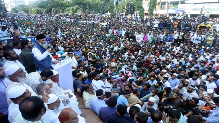 ঢাকায় মহাসমাবেশে যা বললেন জামায়াত নেতারা