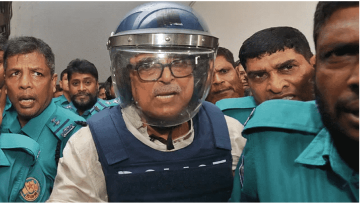 ব্যবসায়ী হত্যা মামলায় রাশেদ খান মেনন পাঁচ দিনের রিমান্ডে