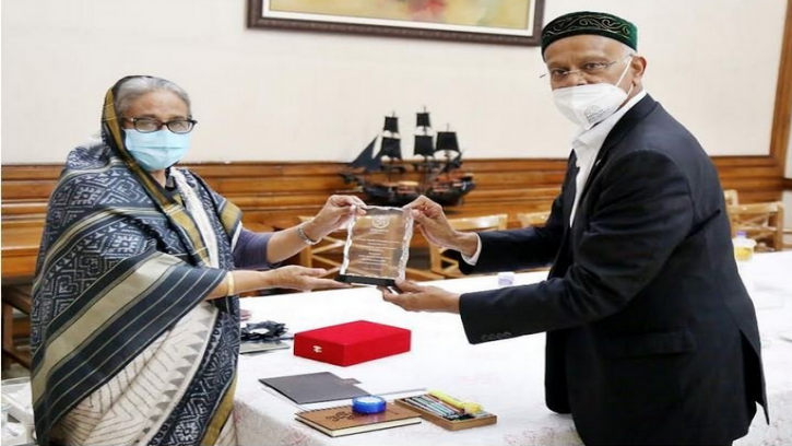  ‘আন্তর্জাতিক শান্তি পুরস্কার’ পেল বাংলাদেশ