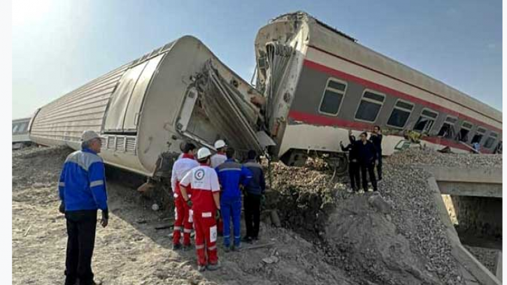  ইরানে ট্রেন দুর্ঘটনায় ১০ জন নিহত