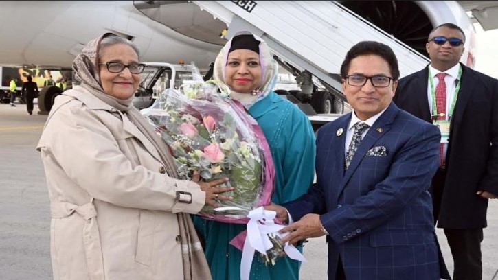 মিউনিখ নিরাপত্তা সম্মেলনে যোগ দিতে জার্মানি পৌঁছেছেন প্রধানমন্ত্রী