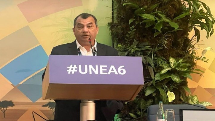 জাতিসংঘ পরিবেশ সম্মেলনে পরিবেশমন্ত্রীর ন্যাশনাল স্টেটমেন্ট