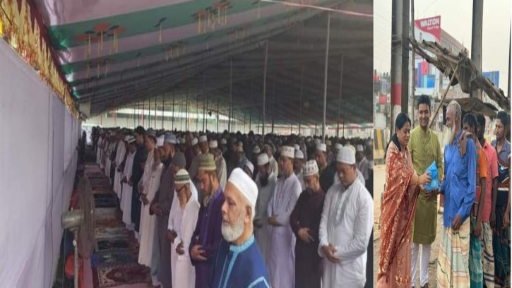 মানিকগঞ্জে ঈদুল ফিতর উদযাপিত 