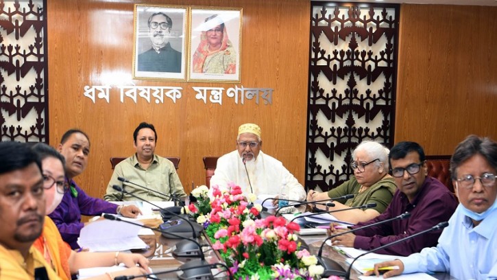 বৌদ্ধ বিহারসমূহে অর্থ সহায়তা বিতরণের সিদ্ধান্ত ধর্ম মন্ত্রণালয়ের