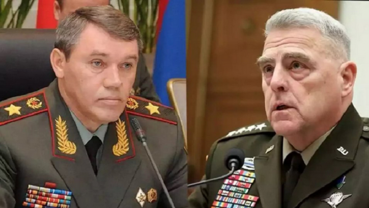 রুশ-মার্কিন শীর্ষ জেনারেলদের মধ্যে ফোনালাপ : পেন্টাগন