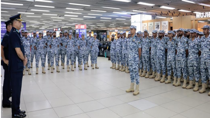 মধ্য আফ্রিকান প্রজাতন্ত্রে বাংলাদেশ বিমান বাহিনীর শান্তিরক্ষী প্রতিস্থাপন