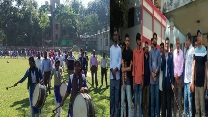 দৌলতপুরে শেখ হাসিনাকে অভিনন্দন জানিয়ে আনন্দ মিছিল-মিষ্টি বিতরণ