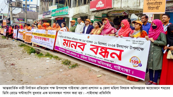 আন্তজার্তিক নারী নির্যাতন প্রতিরোধ পক্ষ