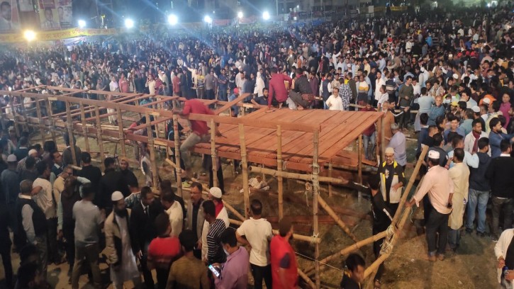 গোলাপবাগ মাঠে সমাবেশের প্রস্তুতি বিএনপির