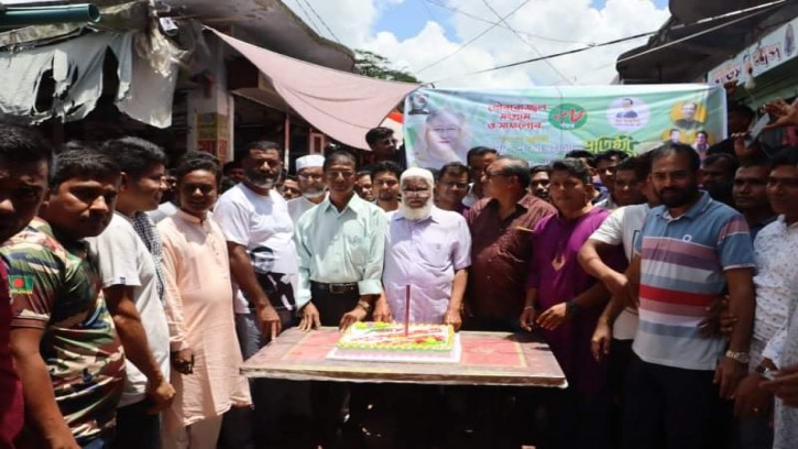 নেছারাবাদে স্বেচ্ছাসেবক লীগের প্রতিষ্ঠা বার্ষিকী পালিত