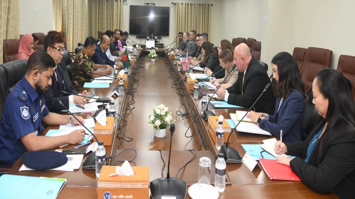 বাংলাদেশ ও যুক্তরাষ্ট্র বেসামরিক ও সামরিক ক্ষেত্রে সহযোগিতা জোরদারে সম্মত