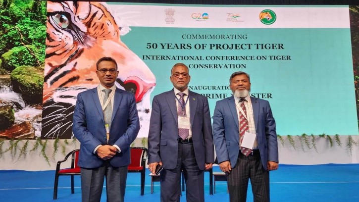 বাঘ সংরক্ষণ বিষয়ক আন্তর্জাতিক সম্মেলনে পরিবেশমন্ত্রী