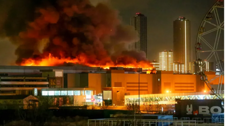 রাশিয়ায় কনসার্ট হলে হামলায় নিহত বেড়ে ৬০