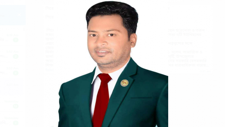 পিরোজপুর সদর উপজেলা পরিষদ নির্বাচনে ভাইস চেয়ারম্যান পদপ্রার্থী সুমন