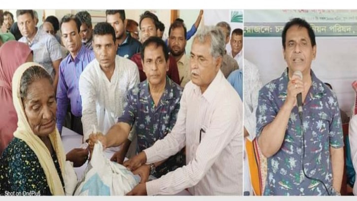 চন্দনিতে বিজিএফ চাউল বিতরণের উদ্বোধন করলেন কেরামত আলী এমপি