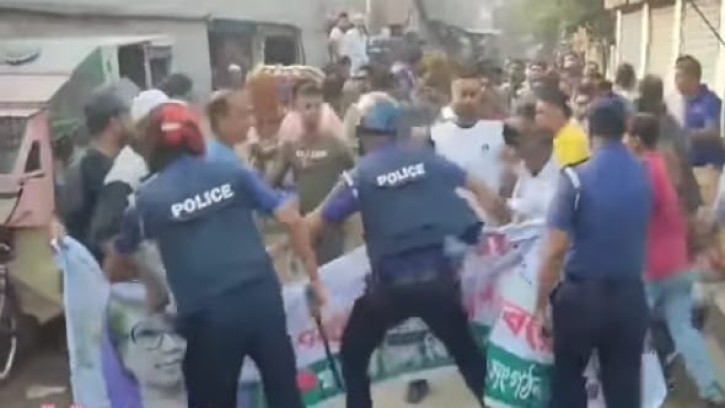 মানিকগঞ্জে বিএনপি-পুলিশ ধাওয়া পাল্টাধাওয়া গ্রেপ্তার ৫