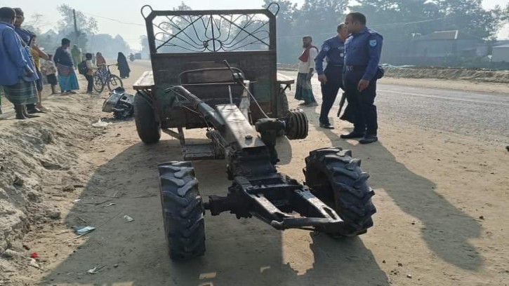 ঘিওরে ট্রলিচাপায় মোটরসাইকেল আরোহী নিহত