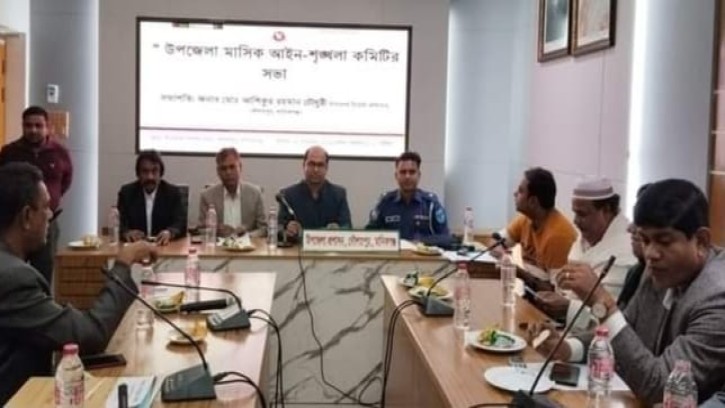 দৌলতপুরে আইন-শৃঙ্খলা কমিটির সভা অনুষ্ঠিত