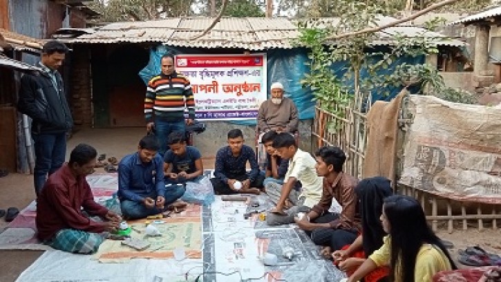 পত্নীতলায় দক্ষতা বৃদ্ধিমূলক প্রশিক্ষণের সমাপনী 