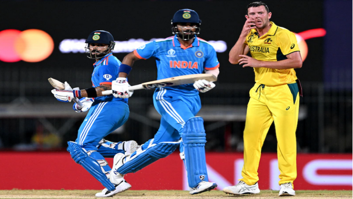 অস্ট্রেলিয়াকে হারিয়ে বিশ্বকাপ শুরু ভারতের