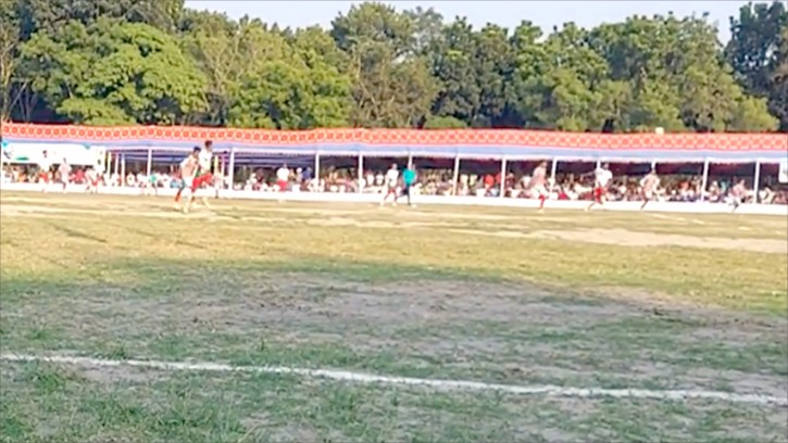 শিবগঞ্জে বঙ্গবন্ধু আন্ত:জেলা গোল্ডকাপ ফুটবল টুর্নামেন্টের সেমি ফাইনাল