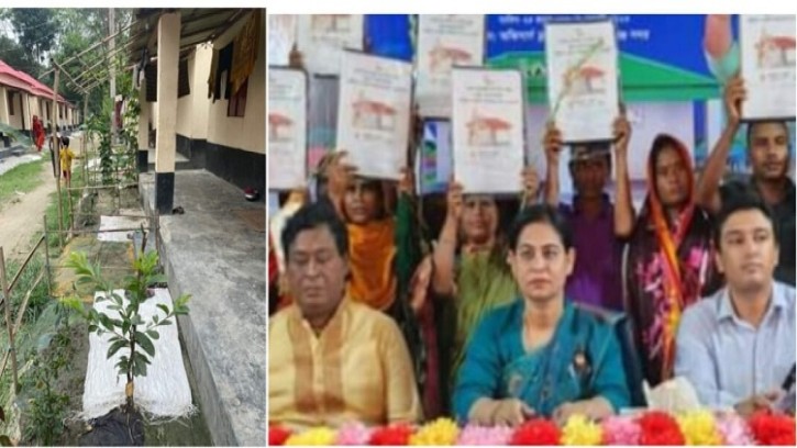 প্রধানমন্ত্রীর উপহারে উচ্ছ্বসিত মানিকগঞ্জের অসহায় পরিবার