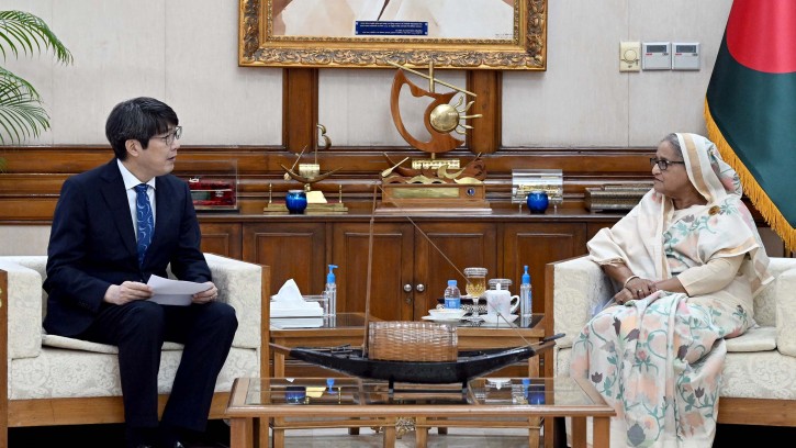 ক্ষতিগ্রস্ত মেট্রোরেল স্টেশন চালুর জন্য জাপানের সহযোগিতা চান প্রধানমন্ত্রী