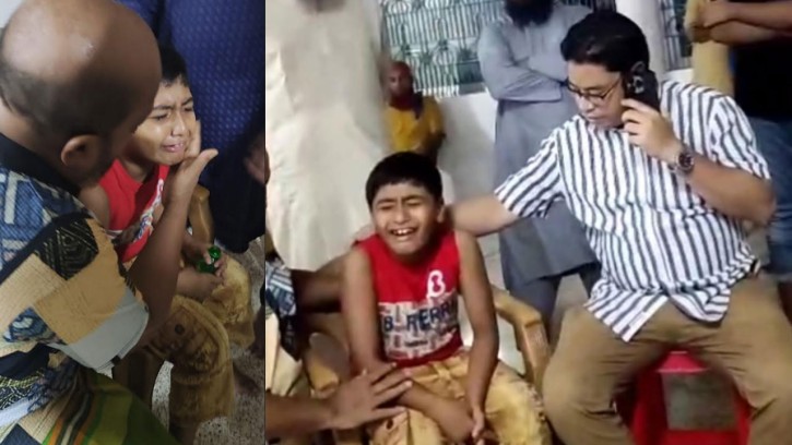 `আম্মু ওঠো’, 'আম্মু ওঠো'-কাঁদছে আরিয়ান-আয়ান