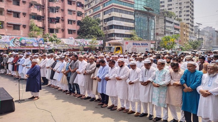 বিএনপি নেতা এম এ মান্নানের প্রতি বিএনপির শেষ শ্রদ্ধা