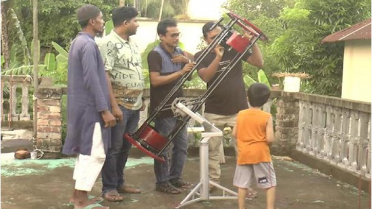 টেলিস্কোপ বানালো ভোলার যুবক