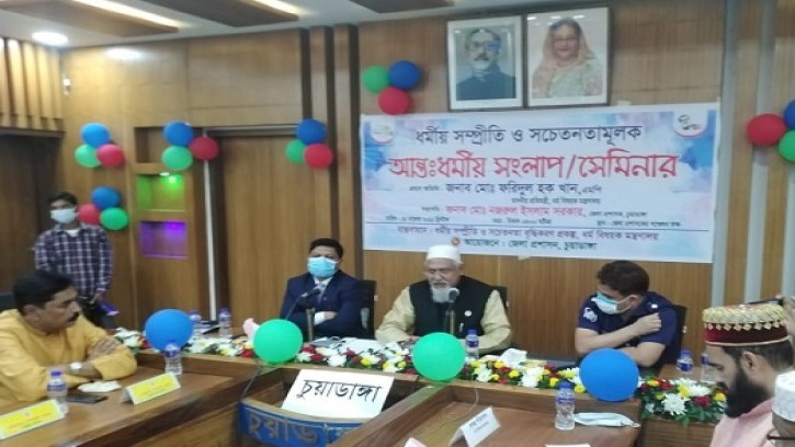 কুমিল্লার ঘটনার পুনরাবৃত্তি ঘটতে দেয়া যাবেনা: ধর্ম প্রতিমন্ত্রী। 