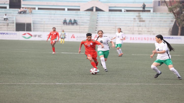  তুর্কমেনিস্তানকে ৪-০ গোলে হারালো বাংলাদেশ