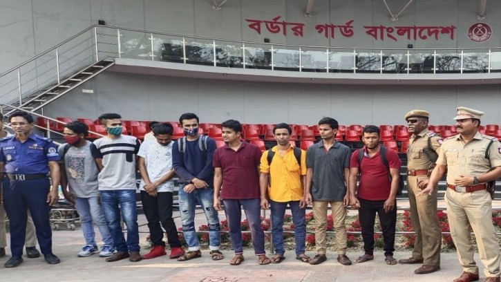 ভারতে দুই বছর সাজাভোগ শেষে দেশে ফিরল ৮ বাংলাদেশি