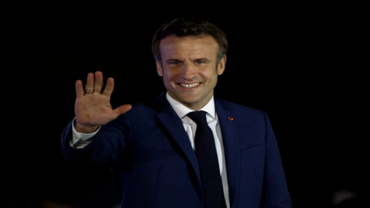  দ্বিতীয় মেয়াদে ফ্রান্সের প্রেসিডেন্ট ম্যা্ক্রো