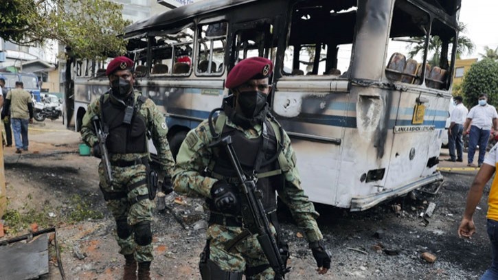 শ্রীলংকায় ফের জরুরি অবস্থা জারি