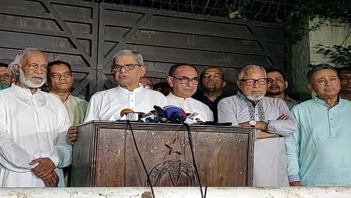 খালেদার সঙ্গে ফখরুলসহ নেতাদের সাক্ষাৎ