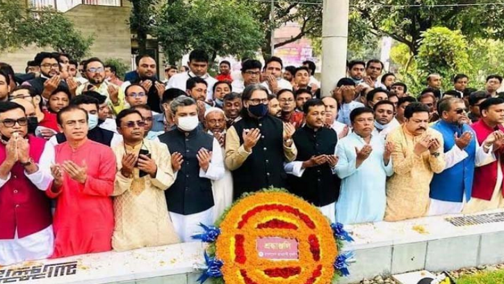 যুবলীগের ৪৯তম প্রতিষ্ঠাবার্ষিকী উদযাপিত