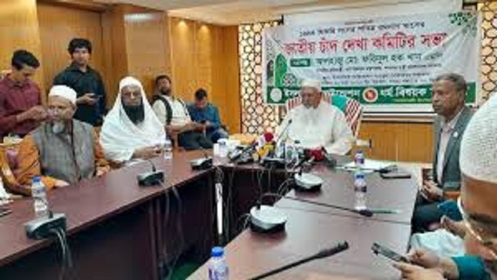 চাঁদ দেখা যায়নি, রোজা শুরু শুক্রবার