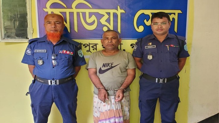 সাদুল্লাপুরের সাজাপ্রাপ্ত পলাতক আসামী গ্রেফতার