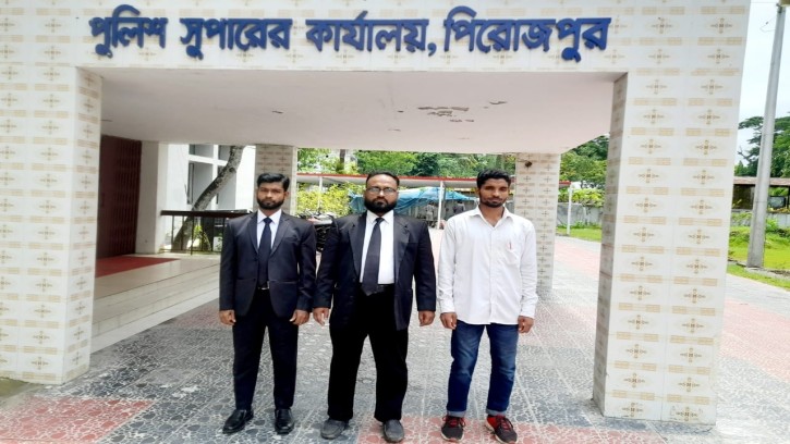 পিরোজপুরে কর্মসূচি বিষয়ে এসপিকে অবহিত করল জামায়াত