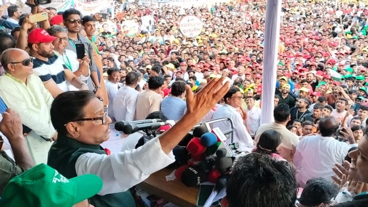 খেলা হবে ভুয়া একদফার বিরুদ্ধে : কাদের