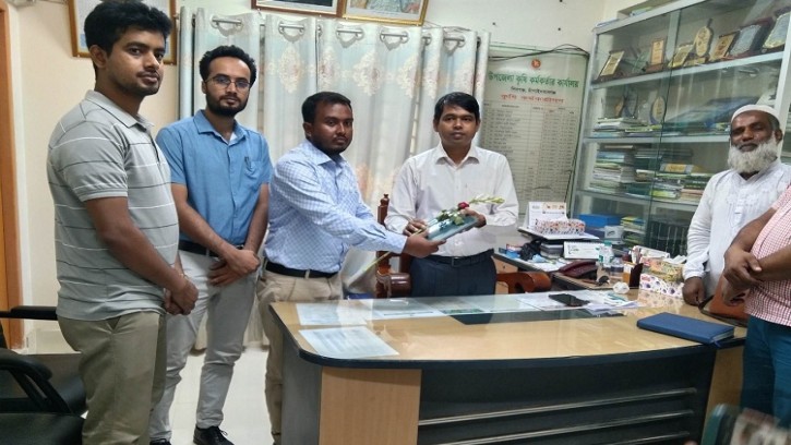 শিবগঞ্জে পাঁচ উপসহকারী কৃষি কর্মকর্তার যোগদান