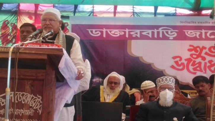 উন্নত মানের  মসজিদ প্রতিষ্ঠা মানুষের উন্নয়নের সাক্ষ্য বহন করে